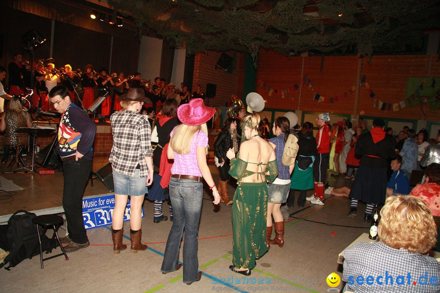 Sportlerball 2011 mit Air Bubbles: Oberreitnau am Bodensee, 05.03.2011