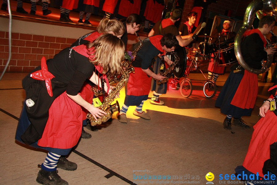 Sportlerball 2011 mit Air Bubbles: Oberreitnau am Bodensee, 05.03.2011