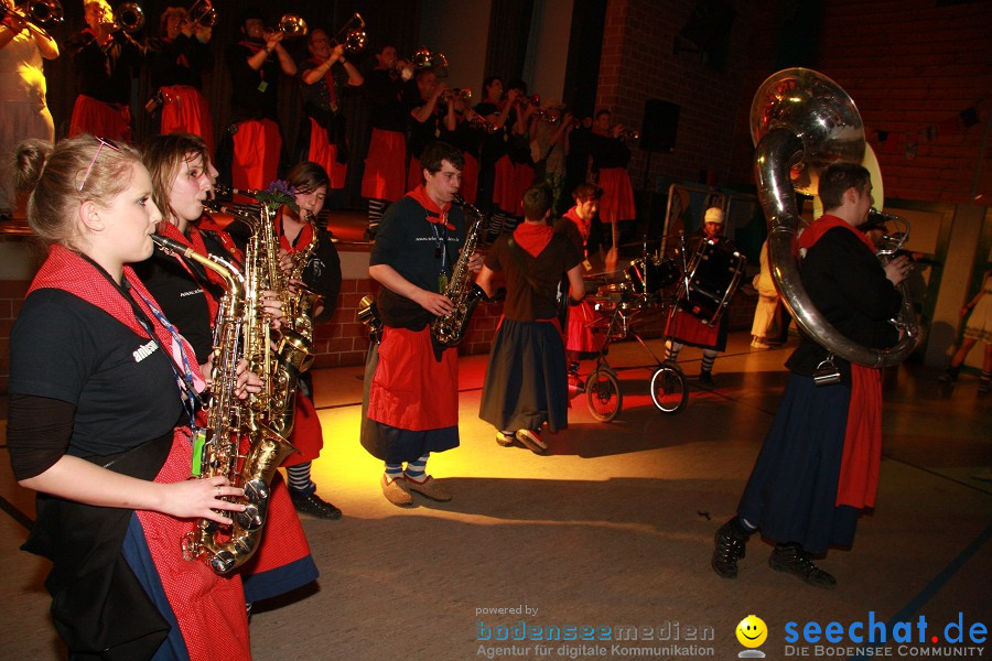 Sportlerball 2011 mit Air Bubbles: Oberreitnau am Bodensee, 05.03.2011