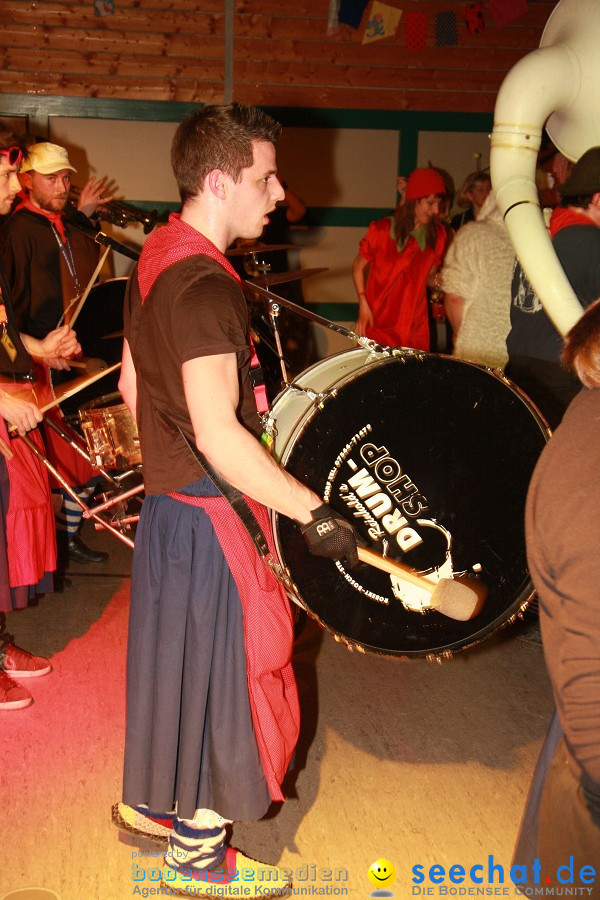 Sportlerball 2011 mit Air Bubbles: Oberreitnau am Bodensee, 05.03.2011