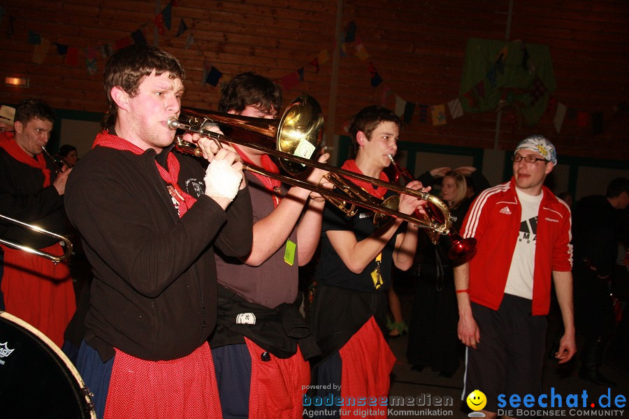 Sportlerball 2011 mit Air Bubbles: Oberreitnau am Bodensee, 05.03.2011