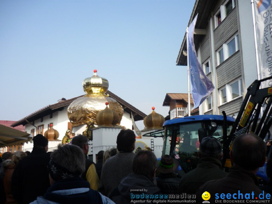 Faschingsball und Umzug: Oberstdorf bei Ravensburg, 06.03.2011