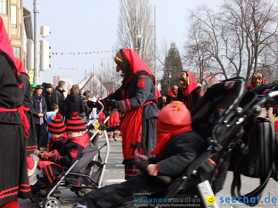 FASNACHTSUMZUG 2011: Friedrichshafen am Bodensee, 07.03.2011