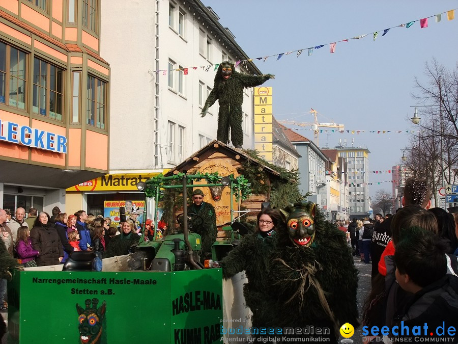 FASNACHTSUMZUG 2011: Friedrichshafen am Bodensee, 07.03.2011