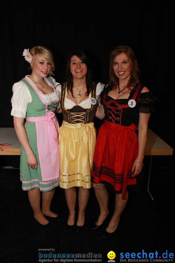 Dirndl Prinzessin 2011 - IBO-Messe: Bayrische7, Jungen Zillertalern: Friedr