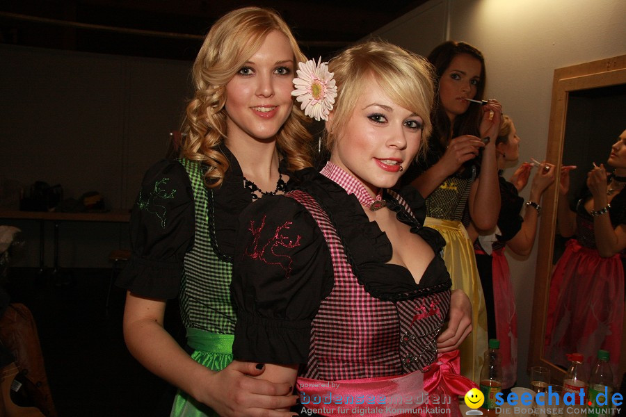 Dirndl Prinzessin 2011 - IBO-Messe: Bayrische7, Jungen Zillertalern: Friedr