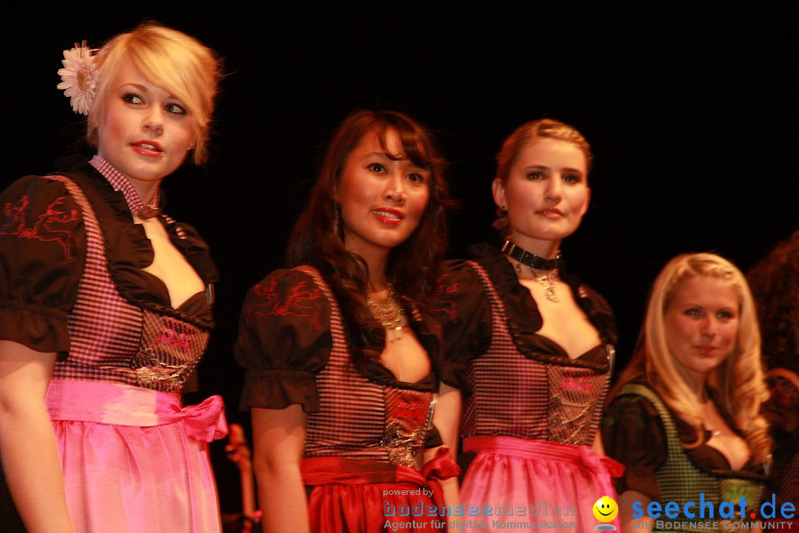 Dirndl Prinzessin 2011 - IBO-Messe: Bayrische7, Jungen Zillertalern: Friedr