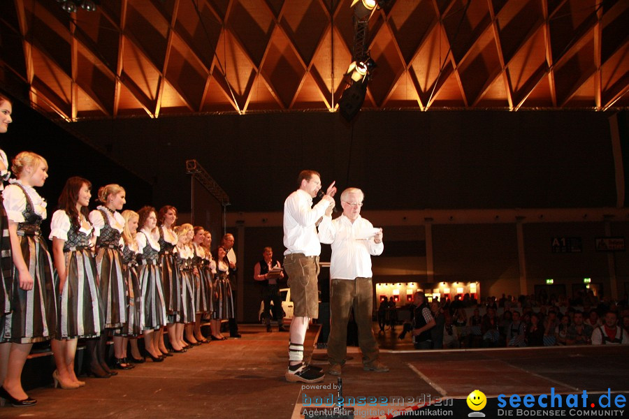 Dirndl Prinzessin 2011 - IBO-Messe: Bayrische7, Jungen Zillertalern: Friedr