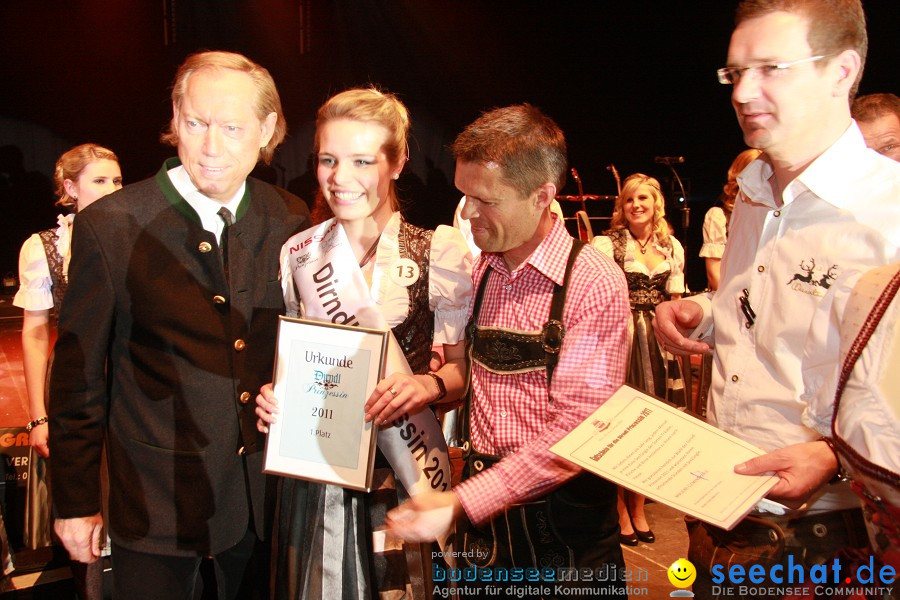 Dirndl Prinzessin 2011 - IBO-Messe: Bayrische7, Jungen Zillertalern: Friedr