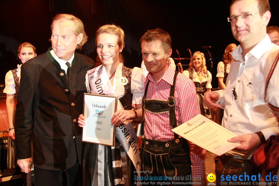 Dirndl Prinzessin 2011 - IBO-Messe: Bayrische7, Jungen Zillertalern: Friedr