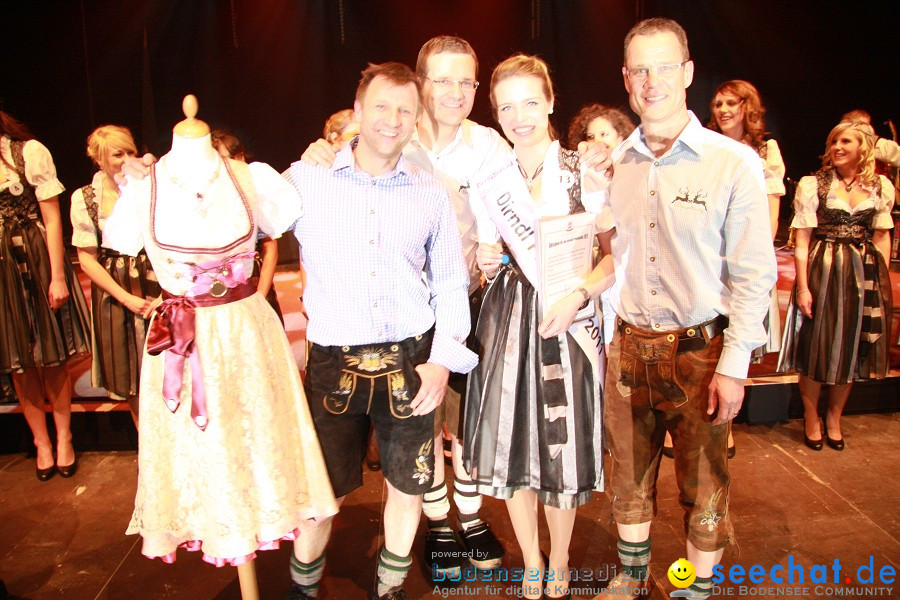 Dirndl Prinzessin 2011 - IBO-Messe: Bayrische7, Jungen Zillertalern: Friedr