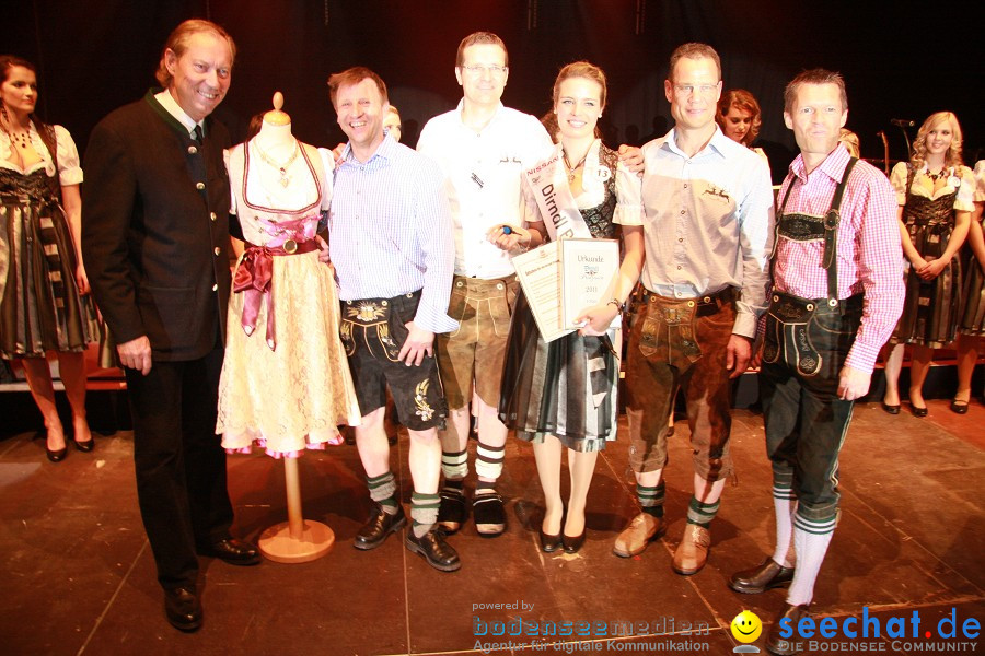 Dirndl Prinzessin 2011 - IBO-Messe: Bayrische7, Jungen Zillertalern: Friedr