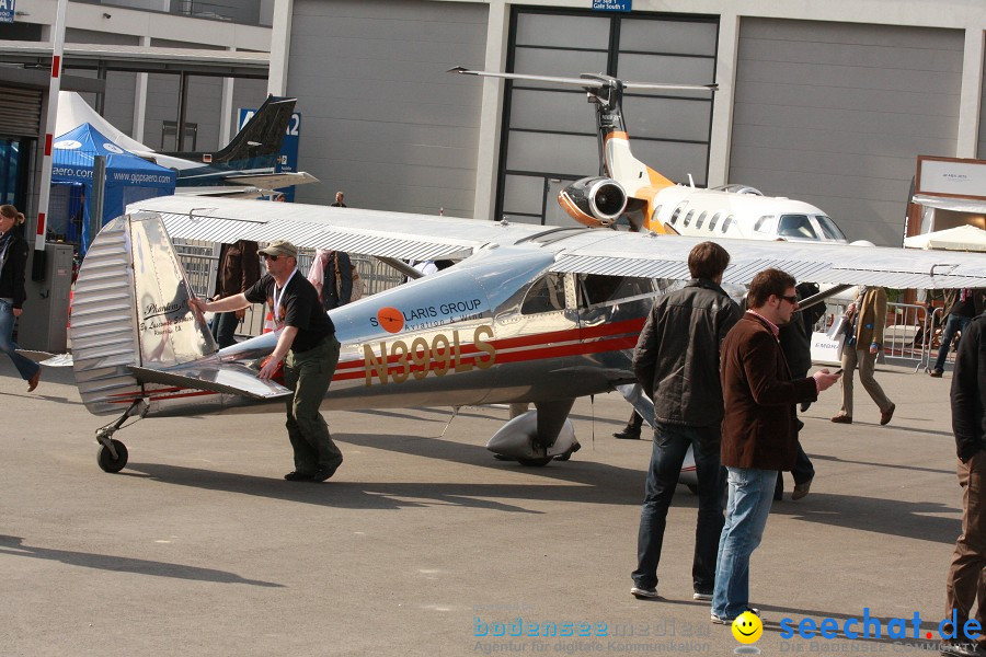 AERO 2011 - Luftfahrtmesse: Friedrichshafen am Bodensee, 16.04.2011