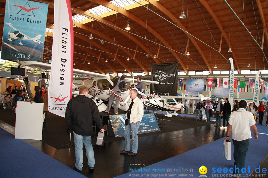 AERO 2011 - Luftfahrtmesse: Friedrichshafen am Bodensee, 16.04.2011