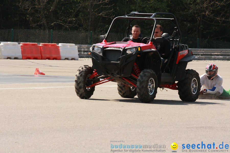 seechat.de Motorrad-Kurventraining: Start-up-Day-ADAC-Fahrsicherheitsanlage