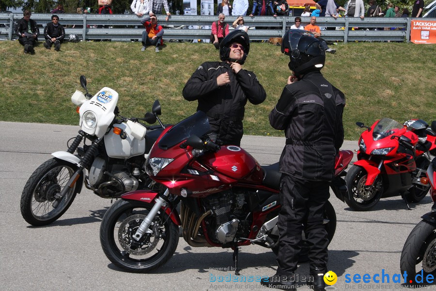 seechat.de Motorrad-Kurventraining: Start-up-Day-ADAC-Fahrsicherheitsanlage