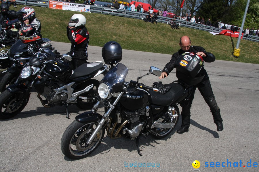 seechat.de Motorrad-Kurventraining: Start-up-Day-ADAC-Fahrsicherheitsanlage