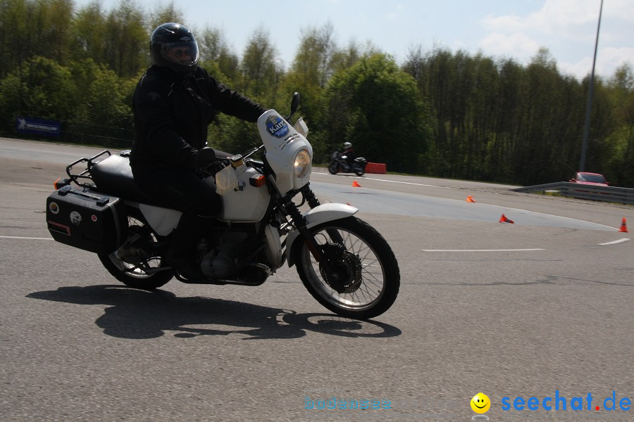 seechat.de Motorrad-Kurventraining: Start-up-Day-ADAC-Fahrsicherheitsanlage