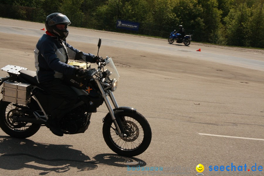 seechat.de Motorrad-Kurventraining: Start-up-Day-ADAC-Fahrsicherheitsanlage