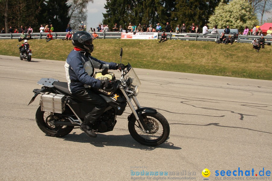 seechat.de Motorrad-Kurventraining: Start-up-Day-ADAC-Fahrsicherheitsanlage