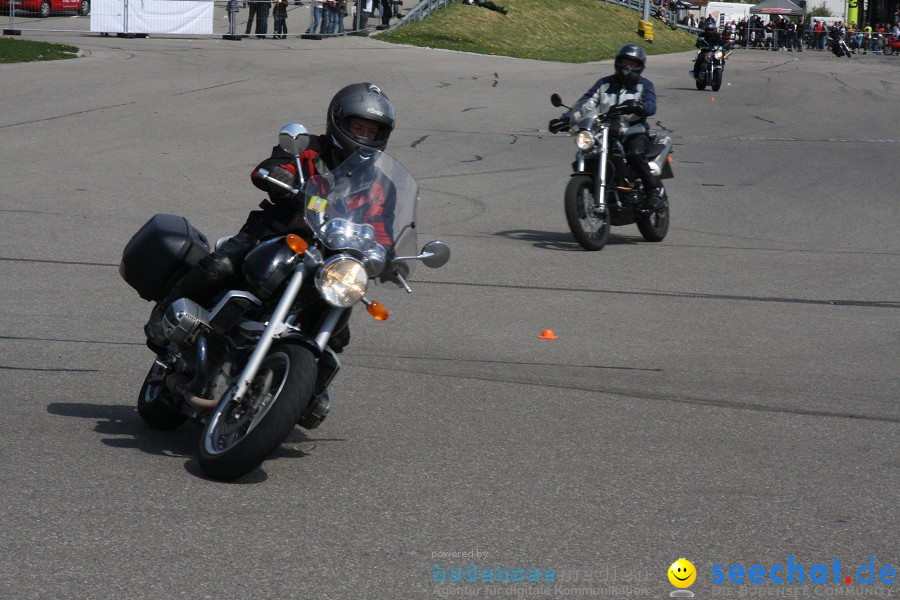 seechat.de Motorrad-Kurventraining: Start-up-Day-ADAC-Fahrsicherheitsanlage