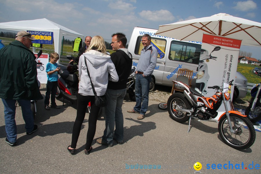 seechat.de Motorrad-Kurventraining: Start-up-Day-ADAC-Fahrsicherheitsanlage