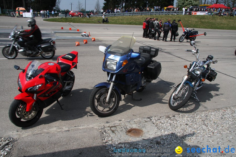 seechat.de Motorrad-Kurventraining: Start-up-Day-ADAC-Fahrsicherheitsanlage