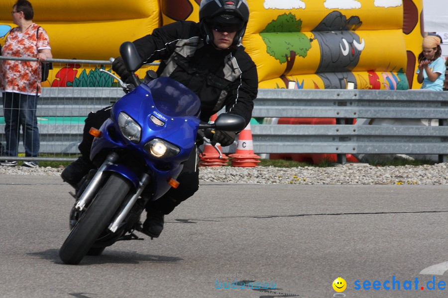 seechat.de Motorrad-Kurventraining: Start-up-Day-ADAC-Fahrsicherheitsanlage