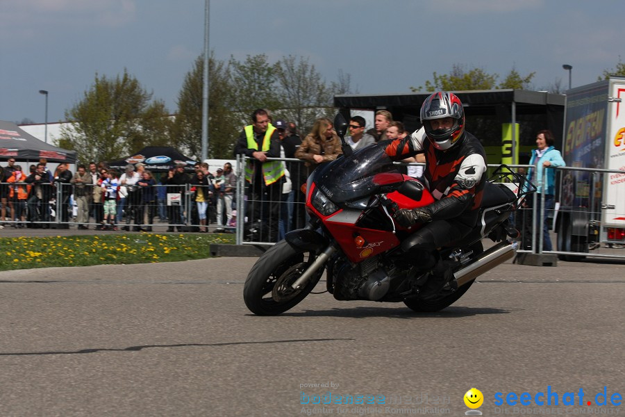 seechat.de Motorrad-Kurventraining: Start-up-Day-ADAC-Fahrsicherheitsanlage