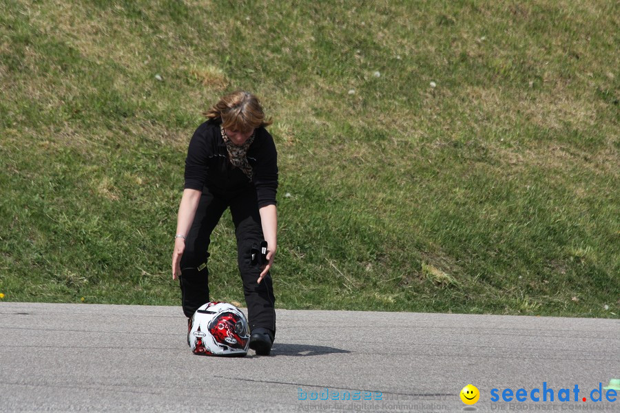 seechat.de Motorrad-Kurventraining: Start-up-Day-ADAC-Fahrsicherheitsanlage