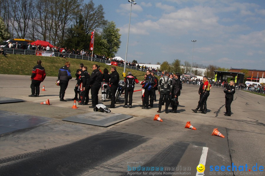 seechat.de Motorrad-Kurventraining: Start-up-Day-ADAC-Fahrsicherheitsanlage