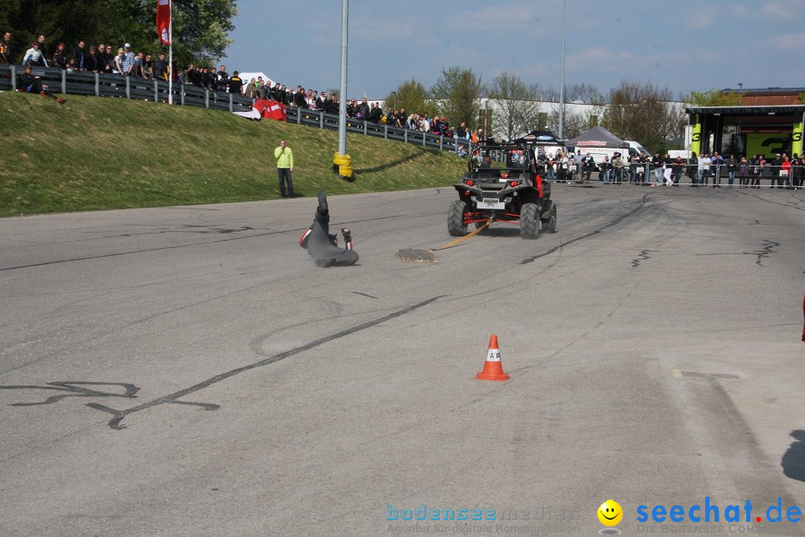 seechat.de Motorrad-Kurventraining: Start-up-Day-ADAC-Fahrsicherheitsanlage