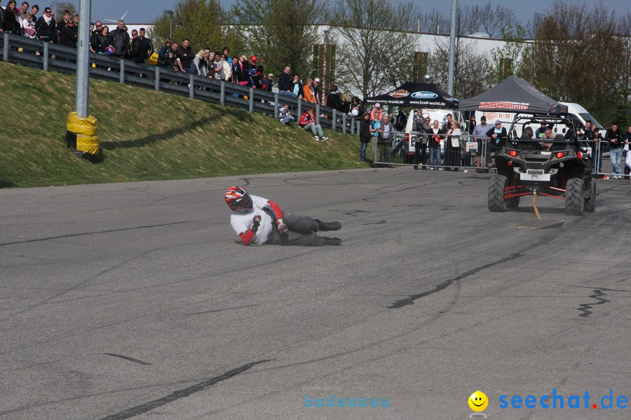 seechat.de Motorrad-Kurventraining: Start-up-Day-ADAC-Fahrsicherheitsanlage