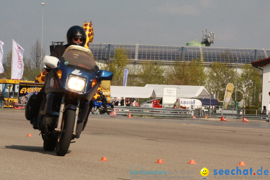 seechat.de Motorrad-Kurventraining: Start-up-Day-ADAC-Fahrsicherheitsanlage