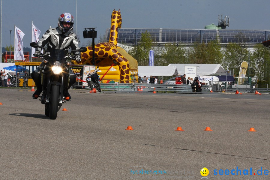 seechat.de Motorrad-Kurventraining: Start-up-Day-ADAC-Fahrsicherheitsanlage