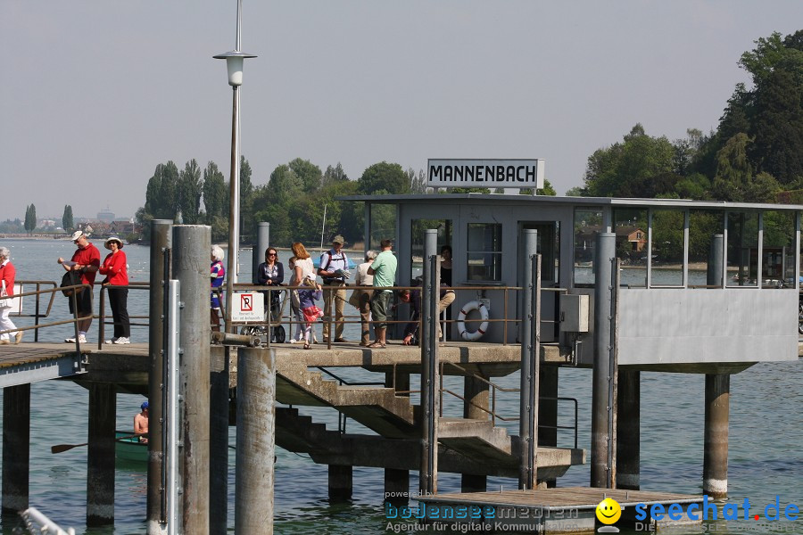 Ausflugsfahrt: Radolfzell - Insel Reichenau: Bodensee-Schifffahrt, 25.04.20