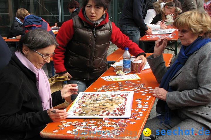 Puzzle-Weltrekord in Ravensburg