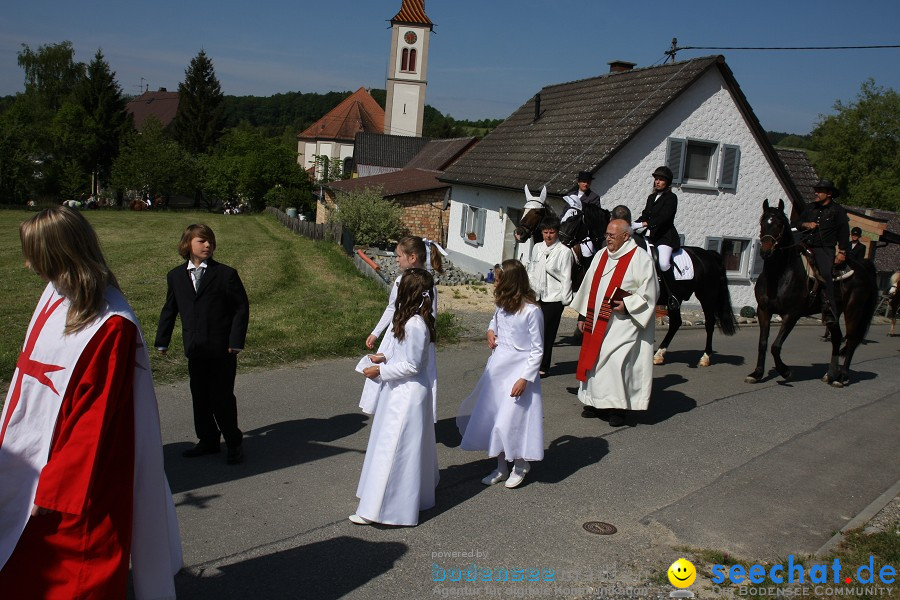 St. Georgsritt: Hoppetenzell am Bodensee, 08.05.2011