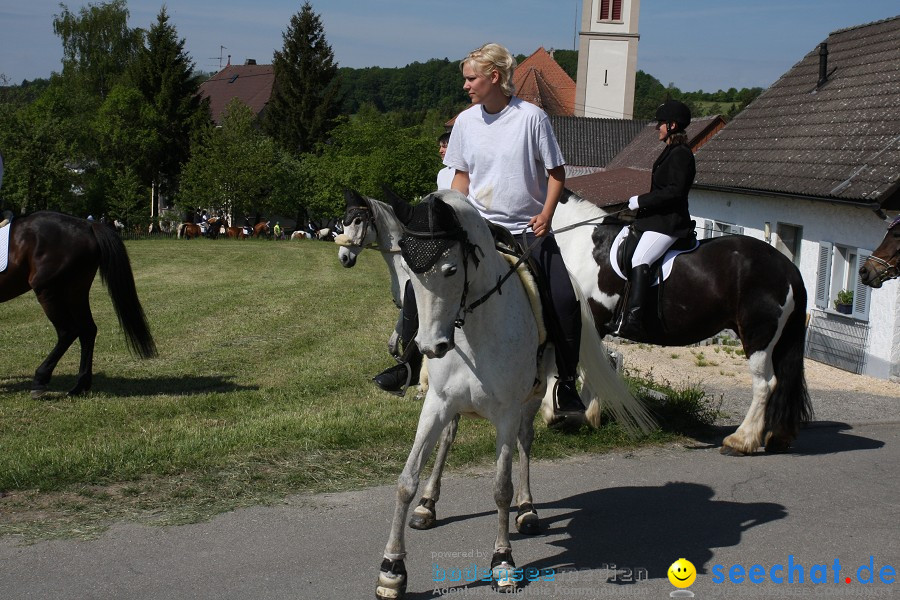 St. Georgsritt: Hoppetenzell am Bodensee, 08.05.2011