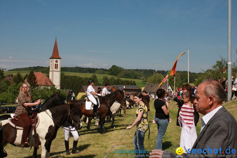 St. Georgsritt: Hoppetenzell am Bodensee, 08.05.2011